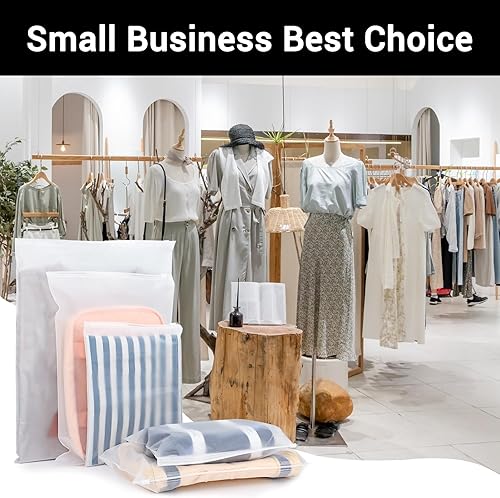 Miniatura 7 de Bolsas de envío de plástico, 5 tamaños de 12 x 16 pulgadas, 10 x 13 pulgadas, 8 x 10 pulgadas, 12 x 8 pulgadas, 10 x 7 pulgadas, paquete de 100