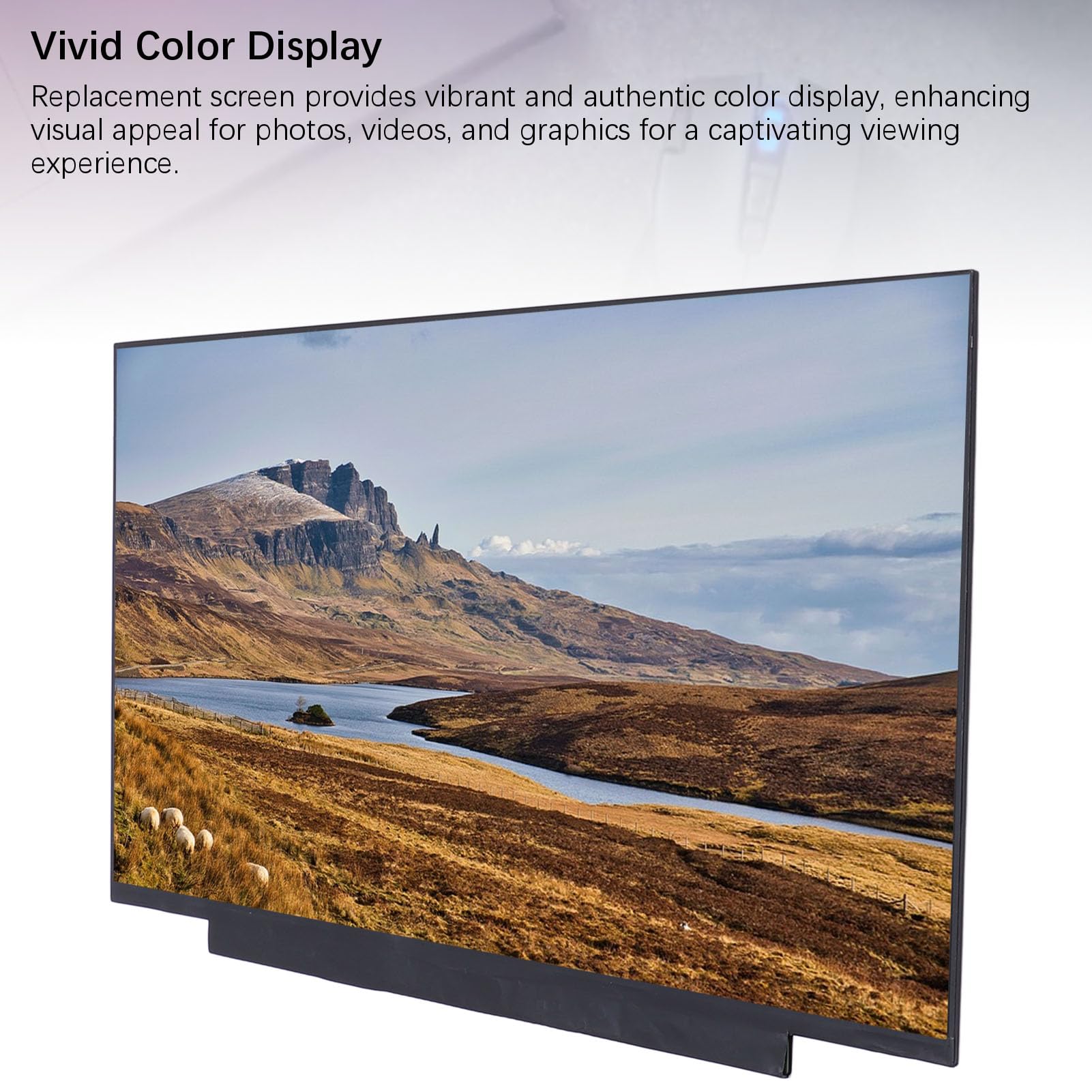 Topiky Pantalla No Táctil de 40 Pines de Grado Profesional de Reemplazo de Pantalla LCD de 14 Pulgadas para Usuarios de Portátiles