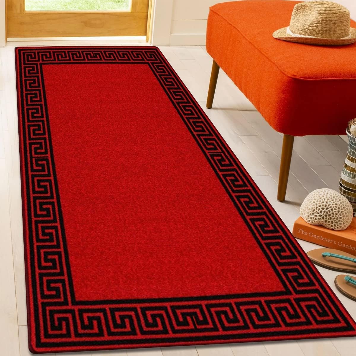Runner Rug Washable NonSlip Carpet Heavy Duty Long Hallway Carpet