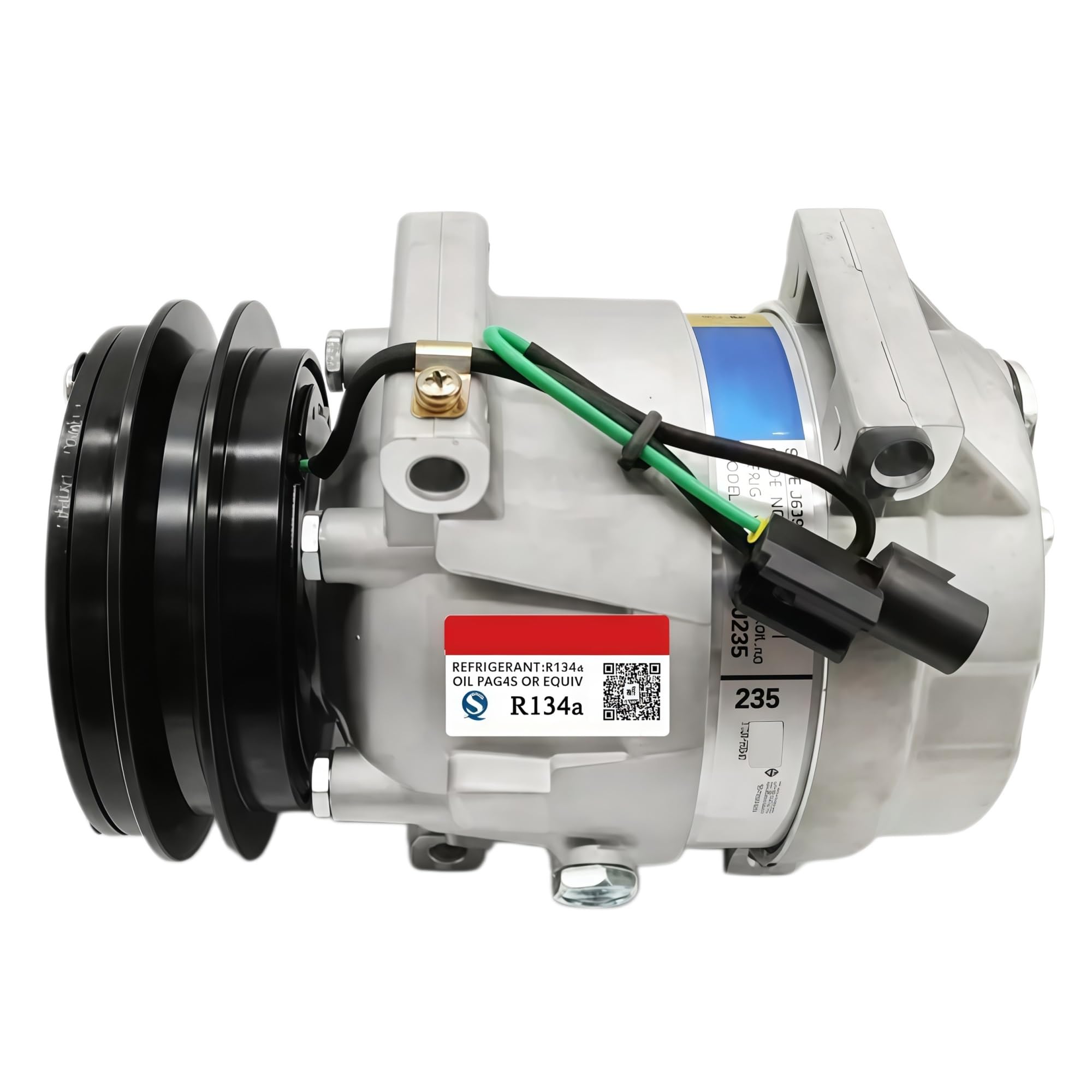 Pyqmztrv One Color Ac Compressor Cm7579 24V 1Pk，Compatible Forhyundai Machinery Loader Lc 220 11Q6-90040 A5w00258a 11Q6-90041