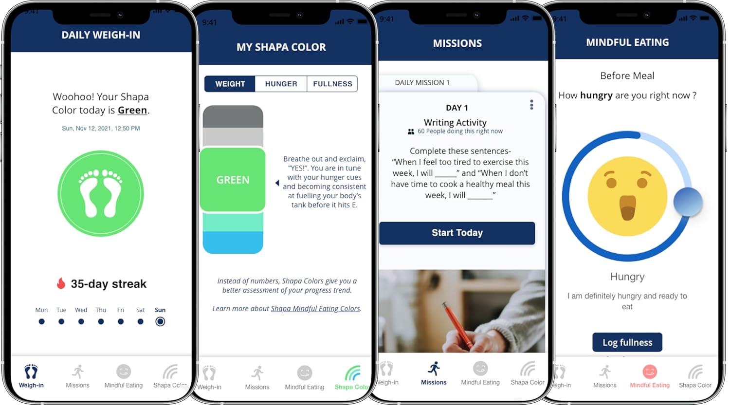 Shapa Pro Numberless Scale® – The Stress-Free Smart Scale for Real Weight Loss Managment Progress, 5-Color Feedback, AI Coaching, Body Composition Sensors, Bluetooth App, 550 lb / 250 kg Capacity