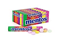 Vista 1 de Mentos Rainbow - Rollo de caramelos masticables sabor a menta para fiestas, arcoíris, que no se derriten, 14