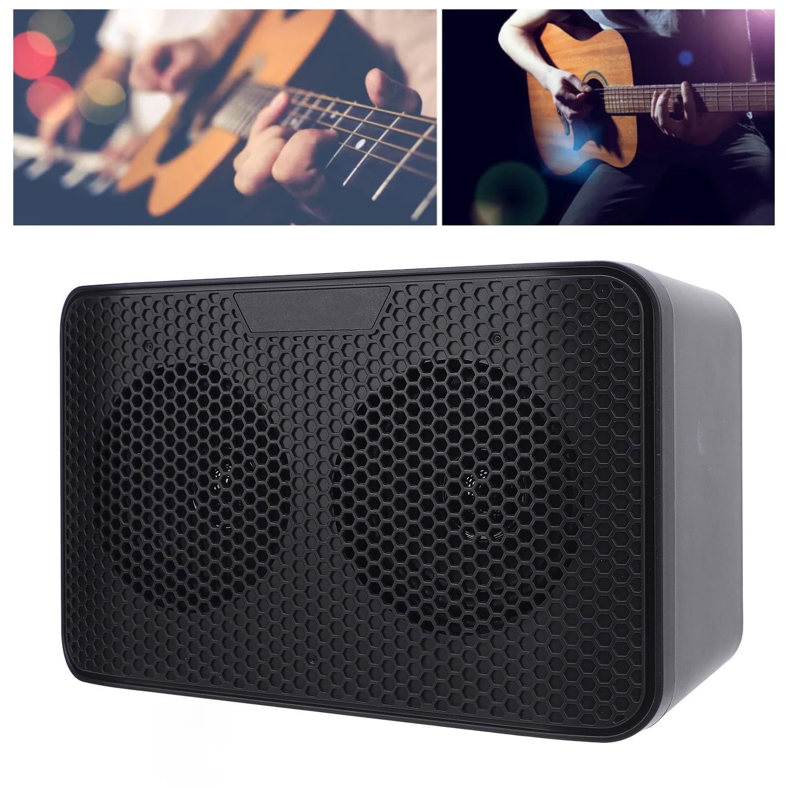 CHICIRIS 10W Mini Guitar AMP 10W Przenośny Wzmacniacz Gitarowy Mały Gitarowy Wzmacniacz z Efektami Opóźnienia dla Home Praction