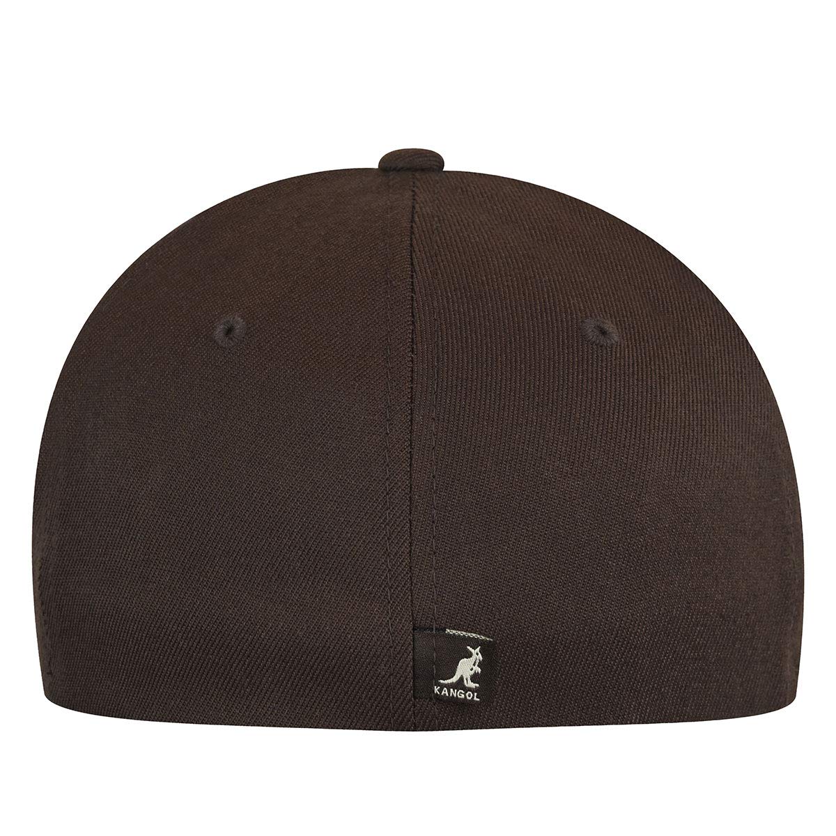 Kangol Czapka Wool Flexfit - w pelni zabudowana basecap z daszkiem wełniana Zamknięte tyłu, daszkiem, wiosna-lato