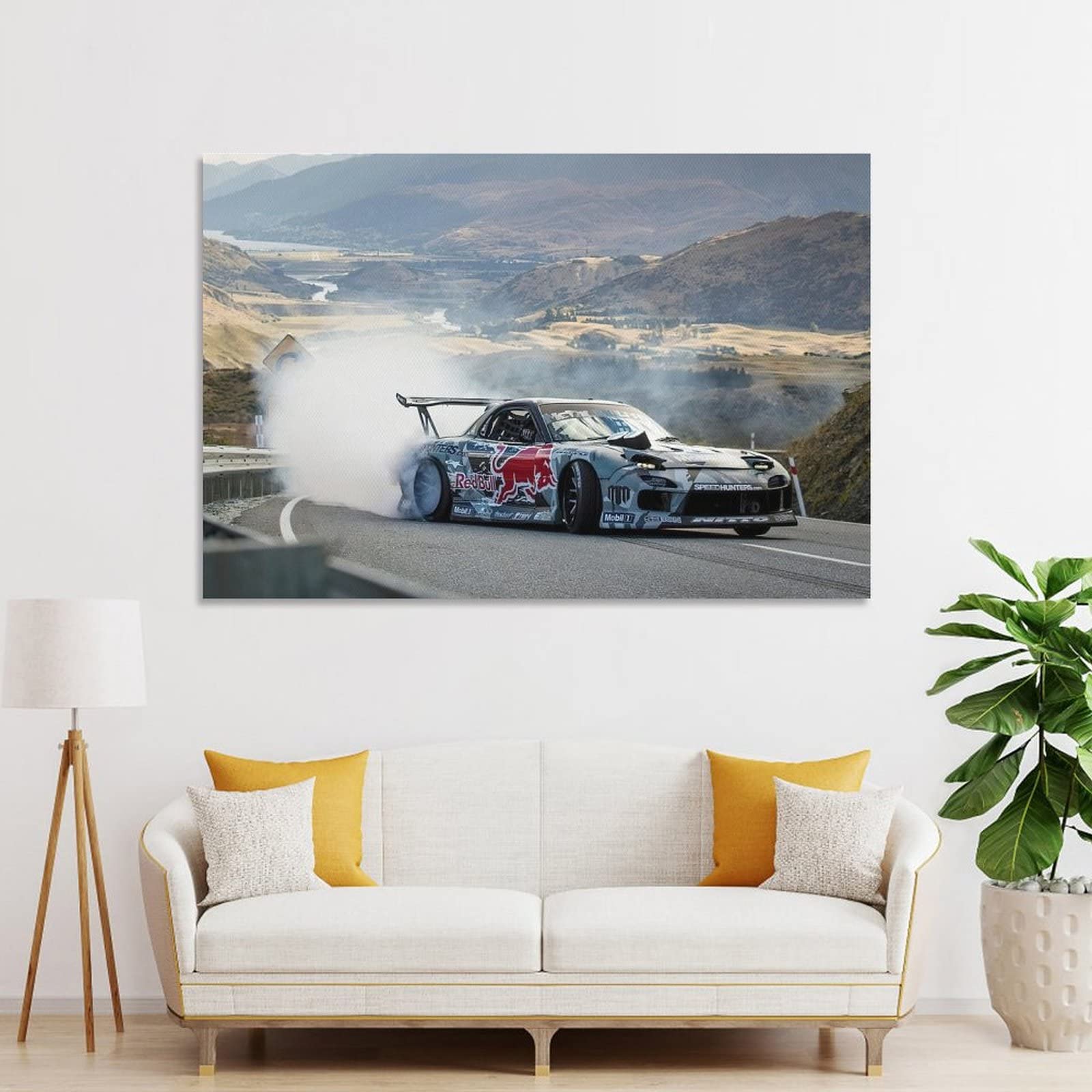Poster Su Tela JDM RX7 – 30x45 Cm – Stampa Artistica Moderna Per Arredamento - 3