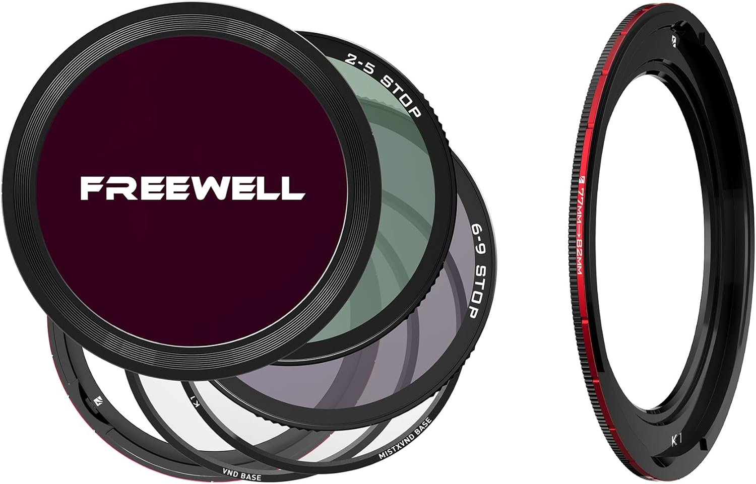 Amazon.com : Freewell 82mm Versatile Magnetic Variable ND Filter System ...