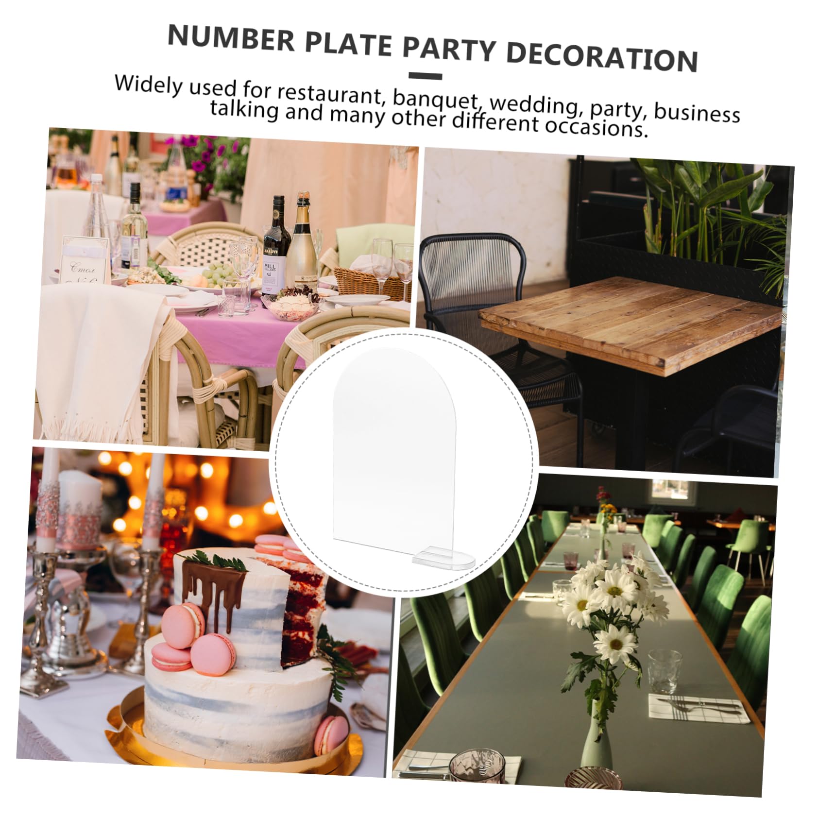 SOIMISS 30sätze Platzkarten Mit Ständern Blanko Tischnummern Für Hochzeiten Partys Und Veranstaltungen Robust Und Vielseitig Einsetzbar Für Sitzordnung Und Tischdekoration