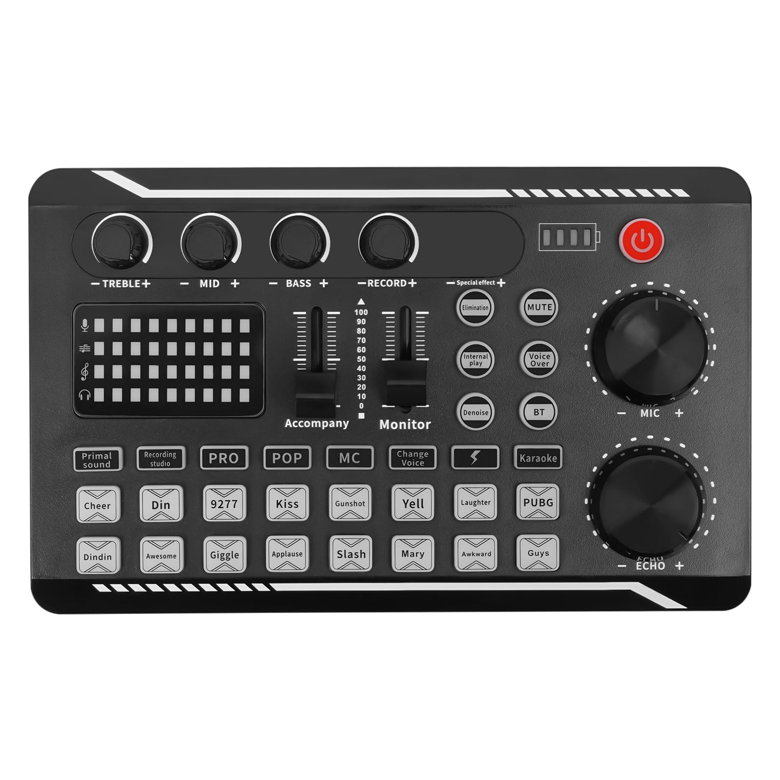 Podcast, set di microfono USB a rene, condensatore, microfono audio, mixer con scheda audio, mixer per streaming, podcasting, registrazione podcast per laptop, personal computer, smartphone