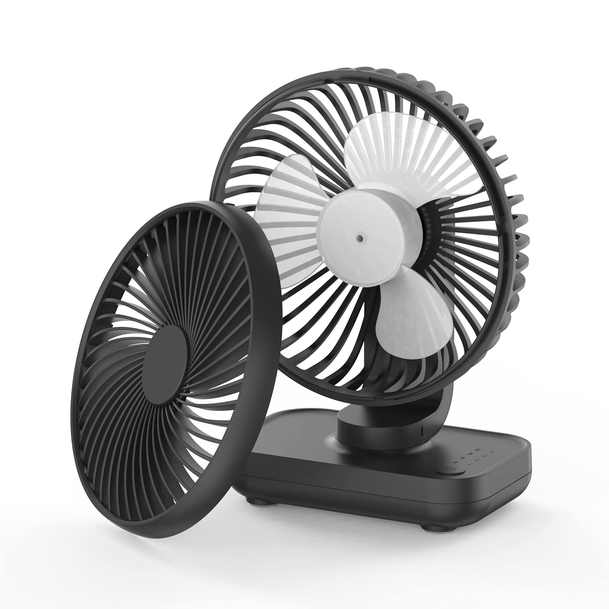 Zilan Tischventilator sehr leise | Kabellos | 4000 mAh Akku | Ventilator | 90° neigbar | Schreibtischventilator | Windmaschine | Luftkühler | Energiesparend | 4 Stufen | 15 h kabelloser Betrieb Zilan Tischventilator sehr leise | Kabellos | 4000 mAh Akku | Ventilator | 90° neigbar | Schreibtischventilator | Windmaschine | Luftkühler | Energiesparend | 4 Stufen | 15 h kabelloser Betrieb