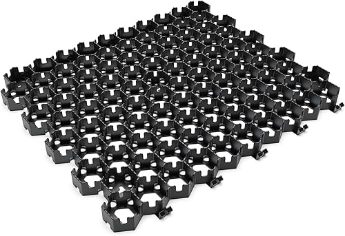 Miniatura 2 de Vodaland - Rejilla hexagonal - Sistema de pavimentación permeable de 1 pulgada de profundidad - Clase de carga de 27000 libras - Patio de bricolaje