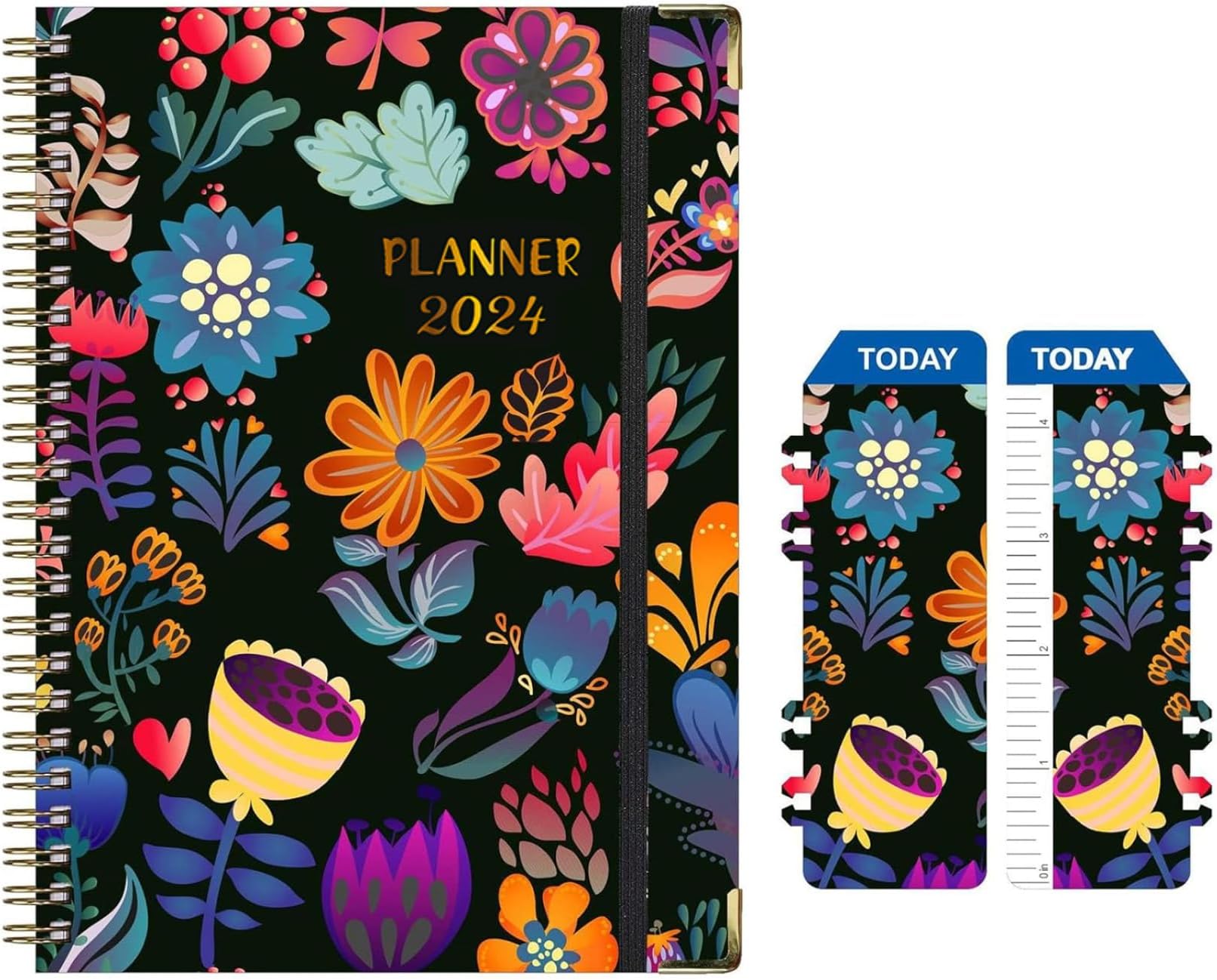 Tucorresi Planificador diario 2024, Agenda Semanal y Mensual 2024