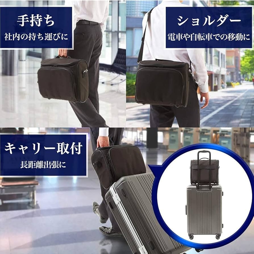 Amazon | プロジェクター ケース 耐衝撃キャリングケース 収納力アップ