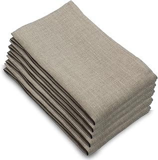 Cadeau屋|フェイスタオル ピュアリネン 5枚セット リネン 100% 33×83cm ナチュラル 速乾 吸水 天然素材 まとめ買い アウトドア スポーツ 旅行 生成り