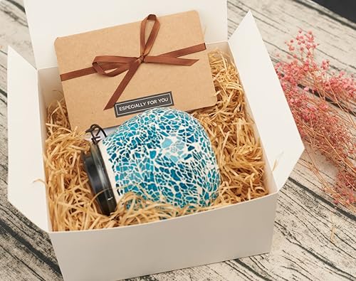 Vista 46 de MESHA Cajas de regalo pequeñas blancas de 4 x 4 x 4 pulgadas, paquete de 100 unidades, caja de regalo con tapas para regalos de dama de honor