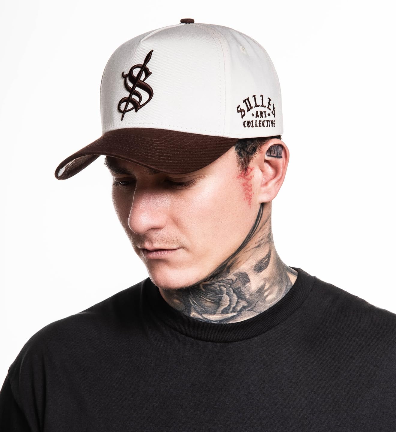 Sullen MTS Brush Snapback Tattoo Lifestyle Hat Adjustable 5 Panel Snapback Hat