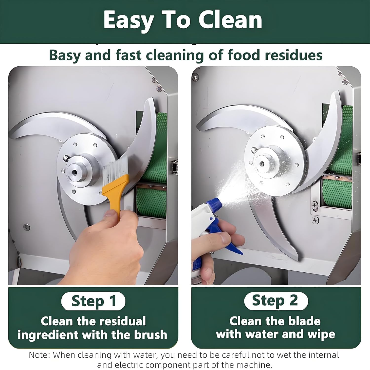 Commercial Vegetable Dicer 200W - 70mm Feed Port, 150kg/h Automatic Food Chopper for Scallions, Leeks & Chives - High-Speed 700RPM Stainless Steel Kitchen Appliance