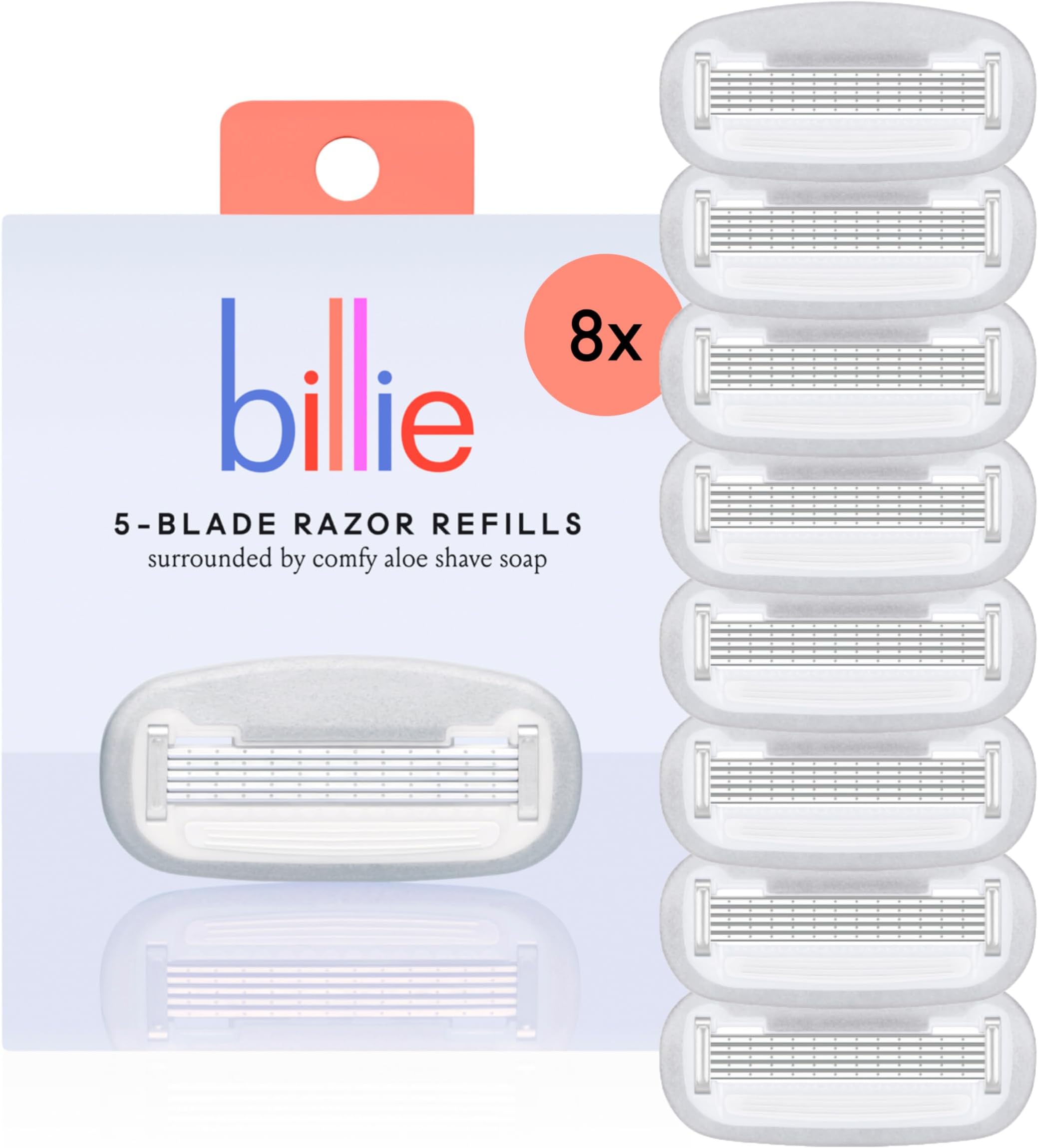 Women’s Razor Refill Blades 5-Blade Cartridges - 8 count