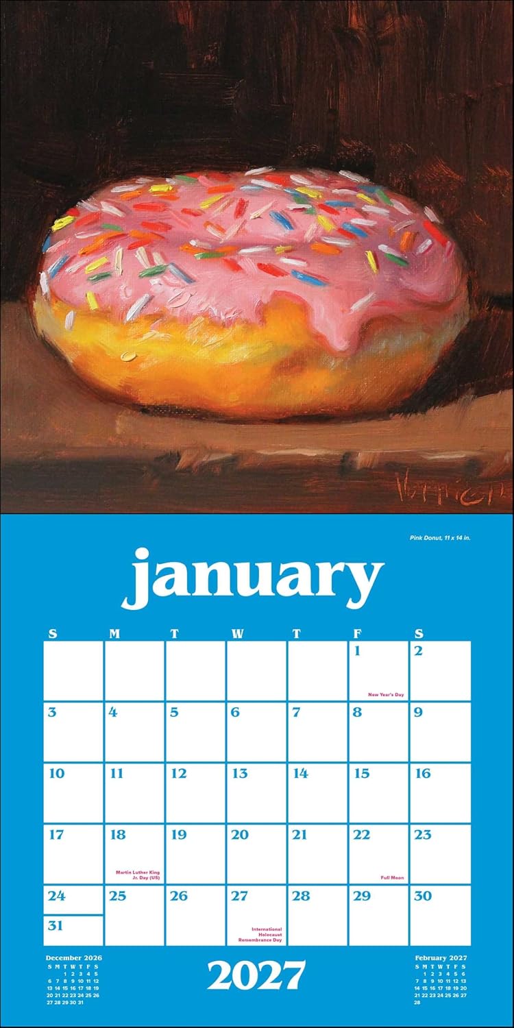 Good Enough to Eat 2027 Wall Calendar: A Year of Comfort Food