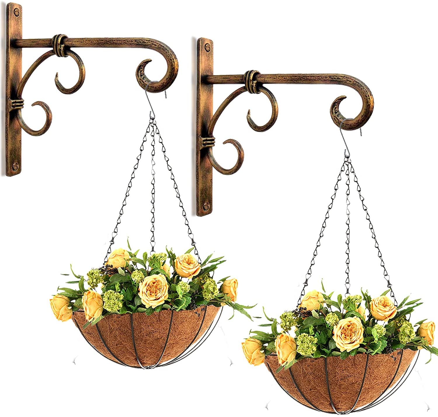 Desire Shop Iron Wall Hanging Plant Hook (Small, Golden Antique, Pack of 2) (B09P5PSGCF) Amazon Price History, Amazon Price Tracker