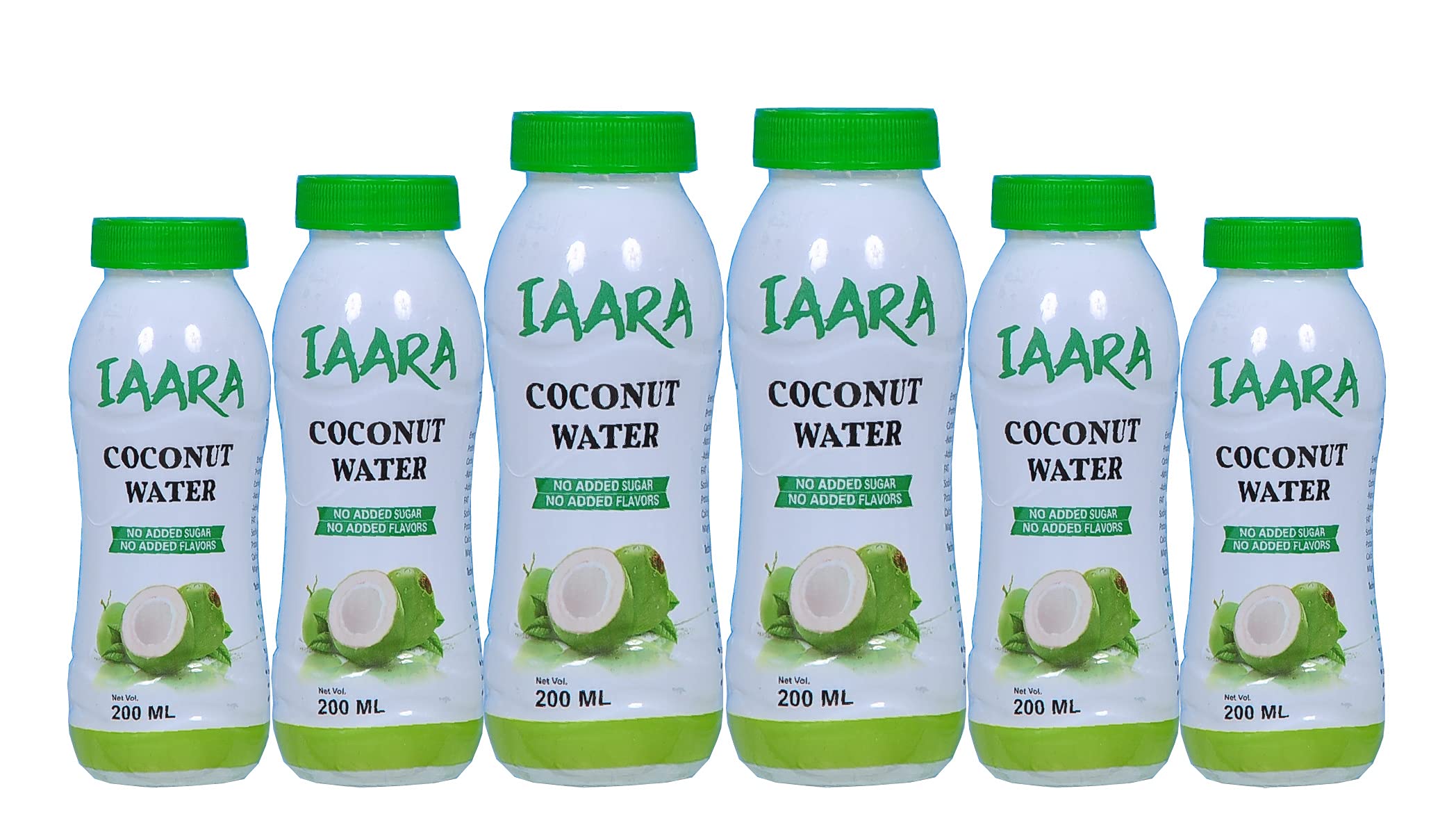 IAARA Coconut water 200ml (Pack 6), 200 ml (Pack of 1)