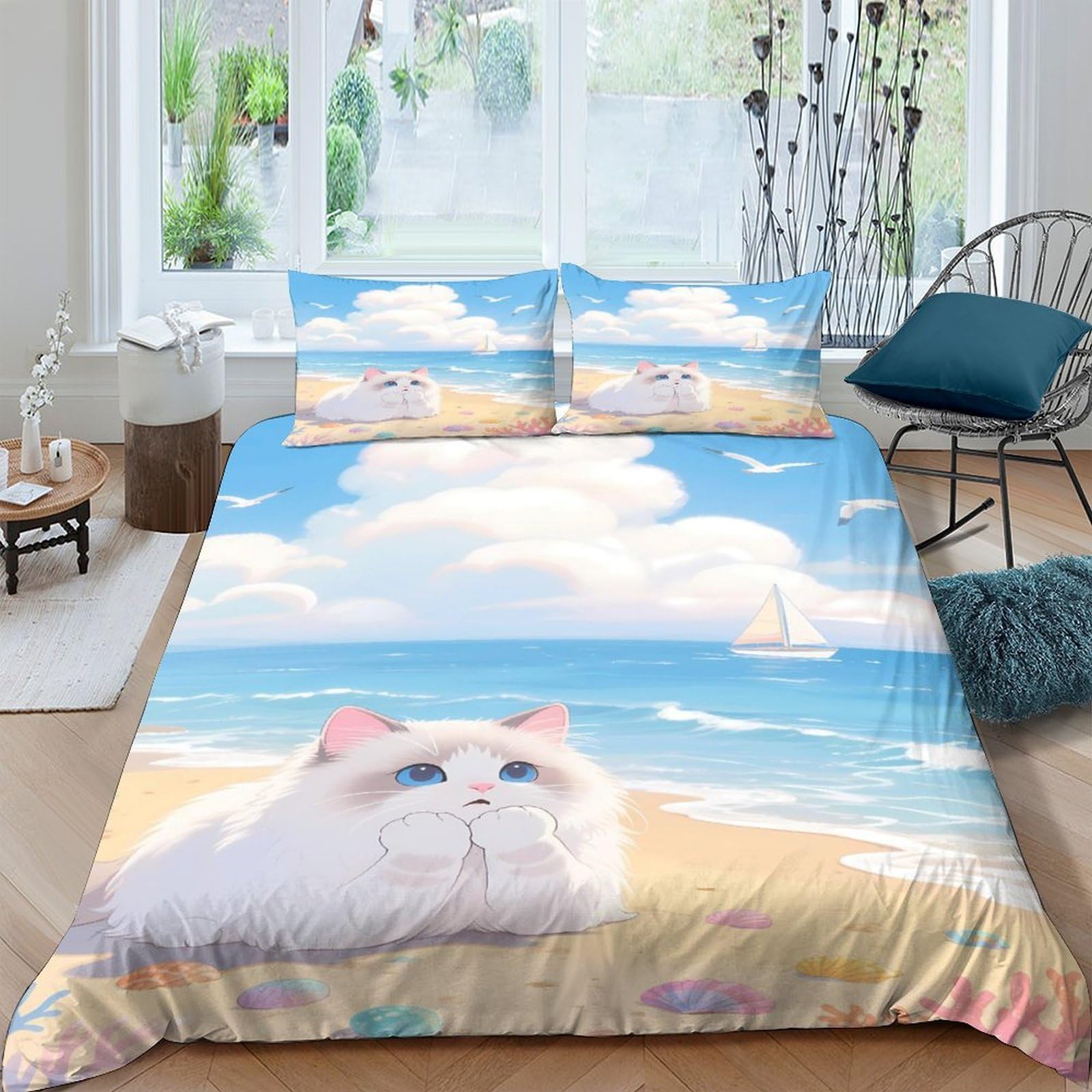 Ctjqhvkz Style-3 3D Printed Fitted Sheet Microfiber With Galaxy Starry Sky Pattern For Bedroom, Dorm, And Guest Room Protection And Decoration Single（135X200cm）