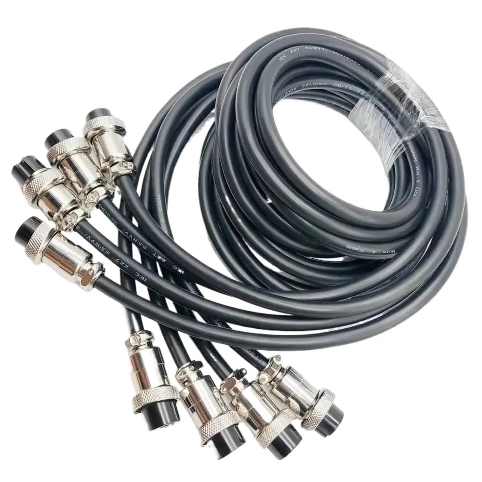 GX20 2-boczne żeńskie złącze elektryczne M20 2 3 4 5 6 7 8 9 10 12 14 15-pinowe 1 m 2 m 3M przedłużacz konfigurowalny (14-pinowy, kabel 2M)