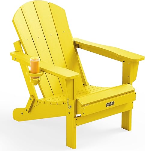 Vista 31 de SERWALL Juego de 2 sillas plegables Adirondack para patio, jardín, exteriores, fogata, color azul marino Zafiro