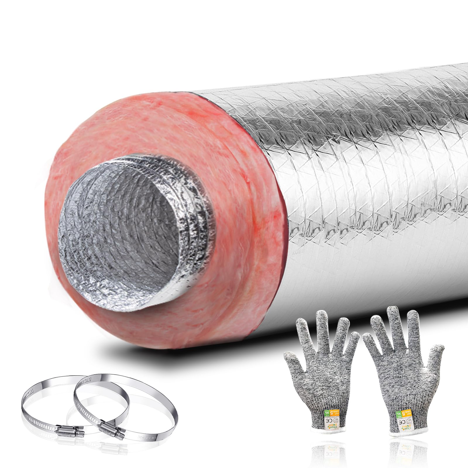 Cuchiillo 6 Inch Insulated Flexible Duct R6