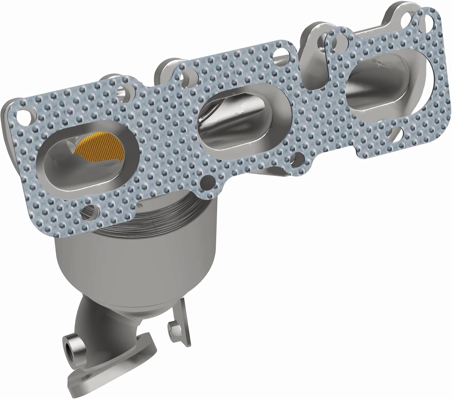 MagnaFlow Catalytic Converter with Integrated Exhaust Manifold 5531787: California Grade, Manifold, Compatible with 2013-2017 Hyundai Santa Fe 3.3L (CARB Compliant)