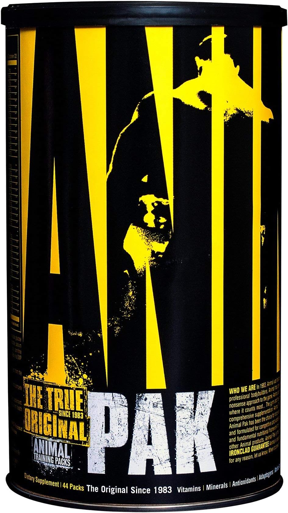 Animal Pak - Convenient All-in-One Vitamin & Supplement Pack - Zinc, Vitamins C, B, D, Amino Acids And More - Sports Nutrition Performance Mulitvitamin For Women & Men - 44 Count