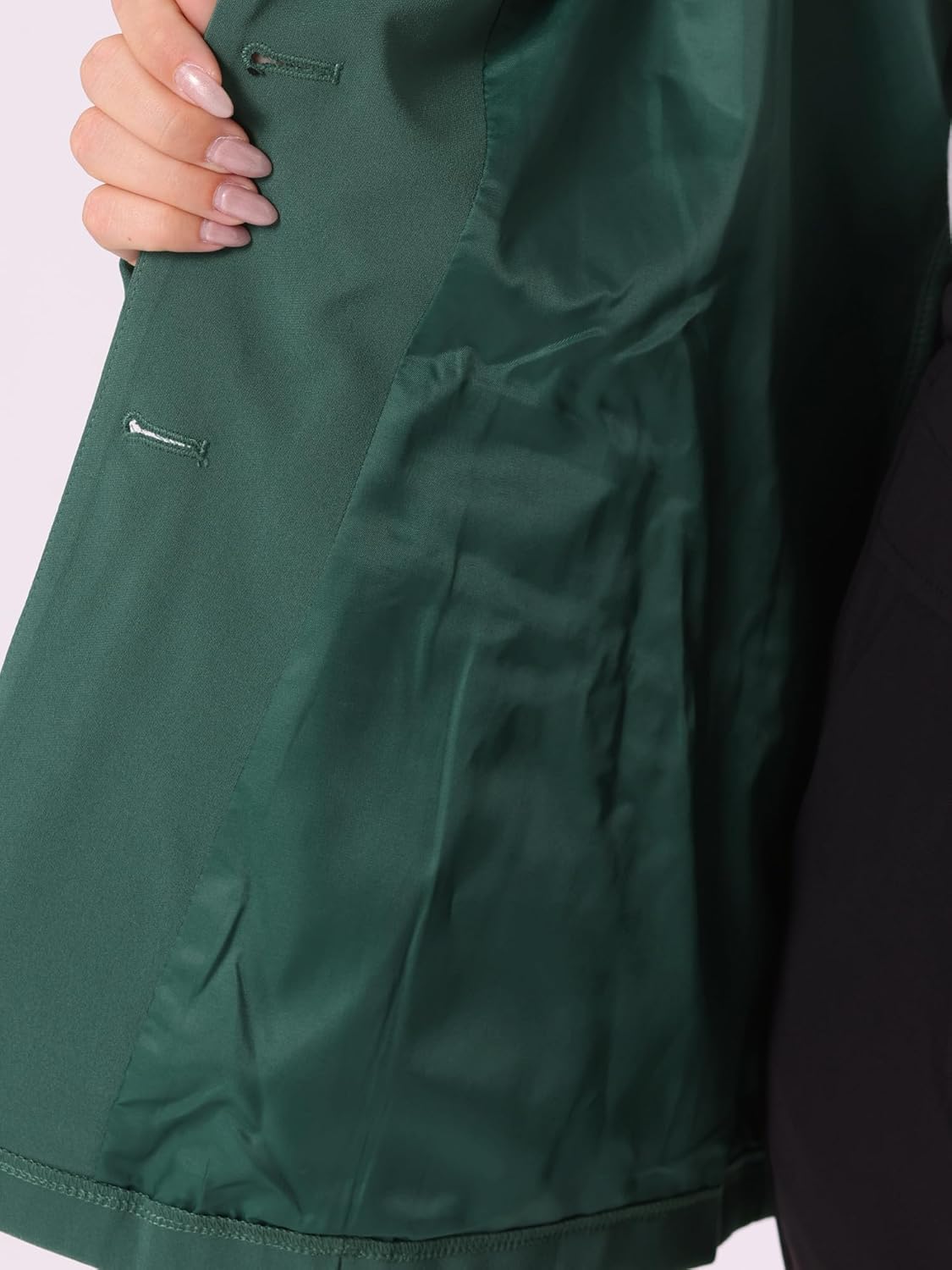 Agnes Orinda Plus Size Blazers for Women Notched Lapel V Neck Business Casual Outfits Suit Jacket Work Fall Blazers - Image 5