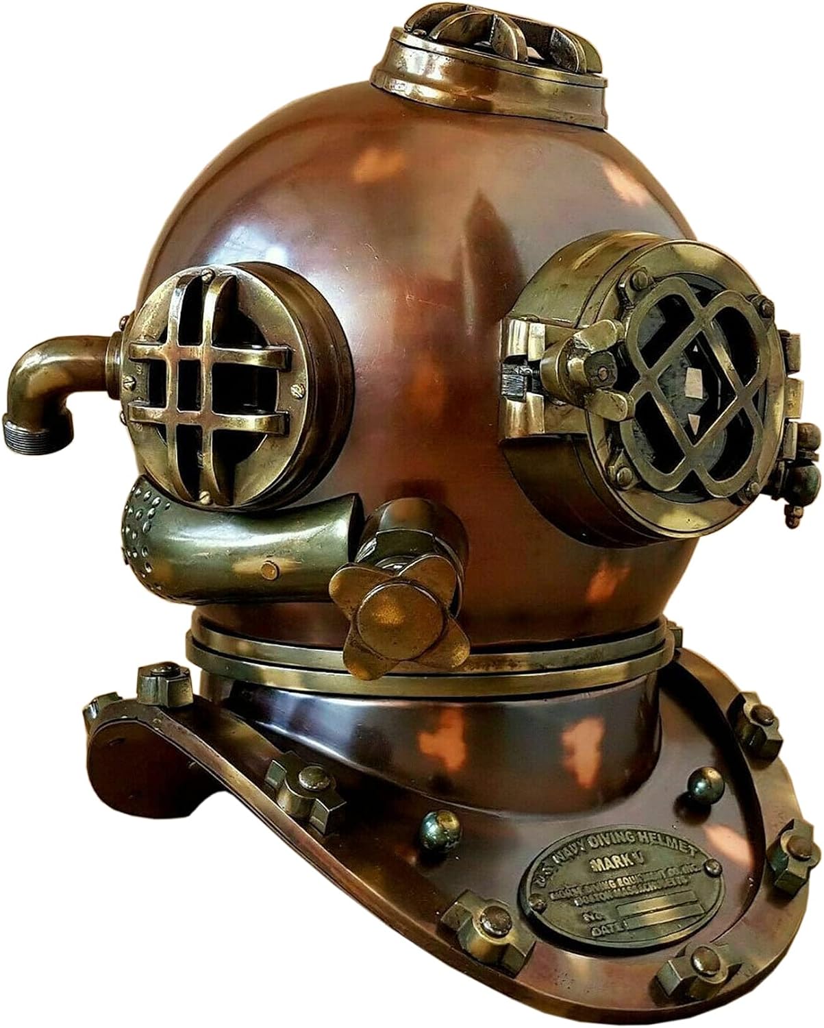 Hassanhandicrafts Vintage 18 Diving Helmet Maritime 1921 Anchor Engineering Deep SCA Antique Scuba Divers Diving Helmet Replica Reproduction