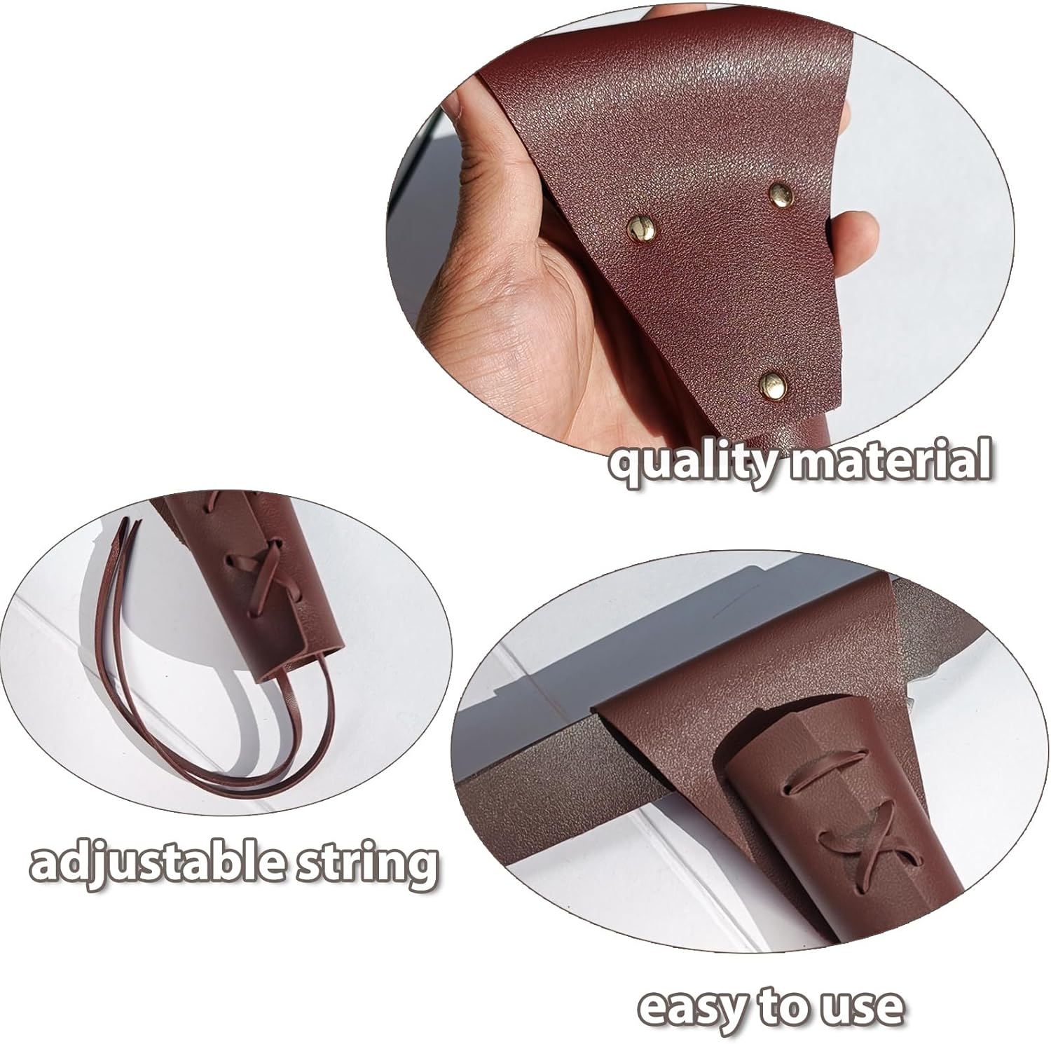 PU Leather Medieval Belt with Sword Frog Sword Holder BeltsHalloween Pirate Sword Belt with Sword Sheath Set of 2 - Image 3