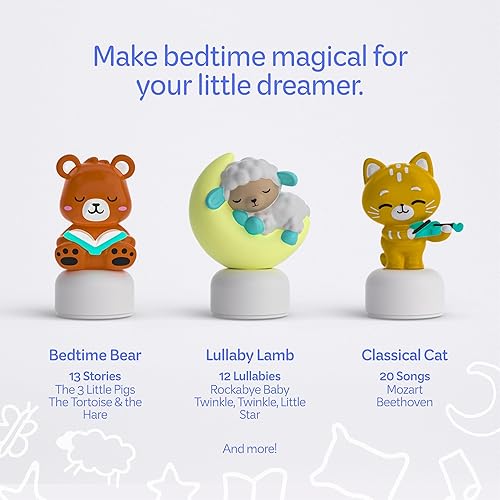 Miniatura 4 de Move2Play, Dozi Sound Machine  Más de 3 horas de contenido  Luz nocturna  Reloj despertador para niños y niños  Chupete  Ok to Wake  Ruido blanco y
