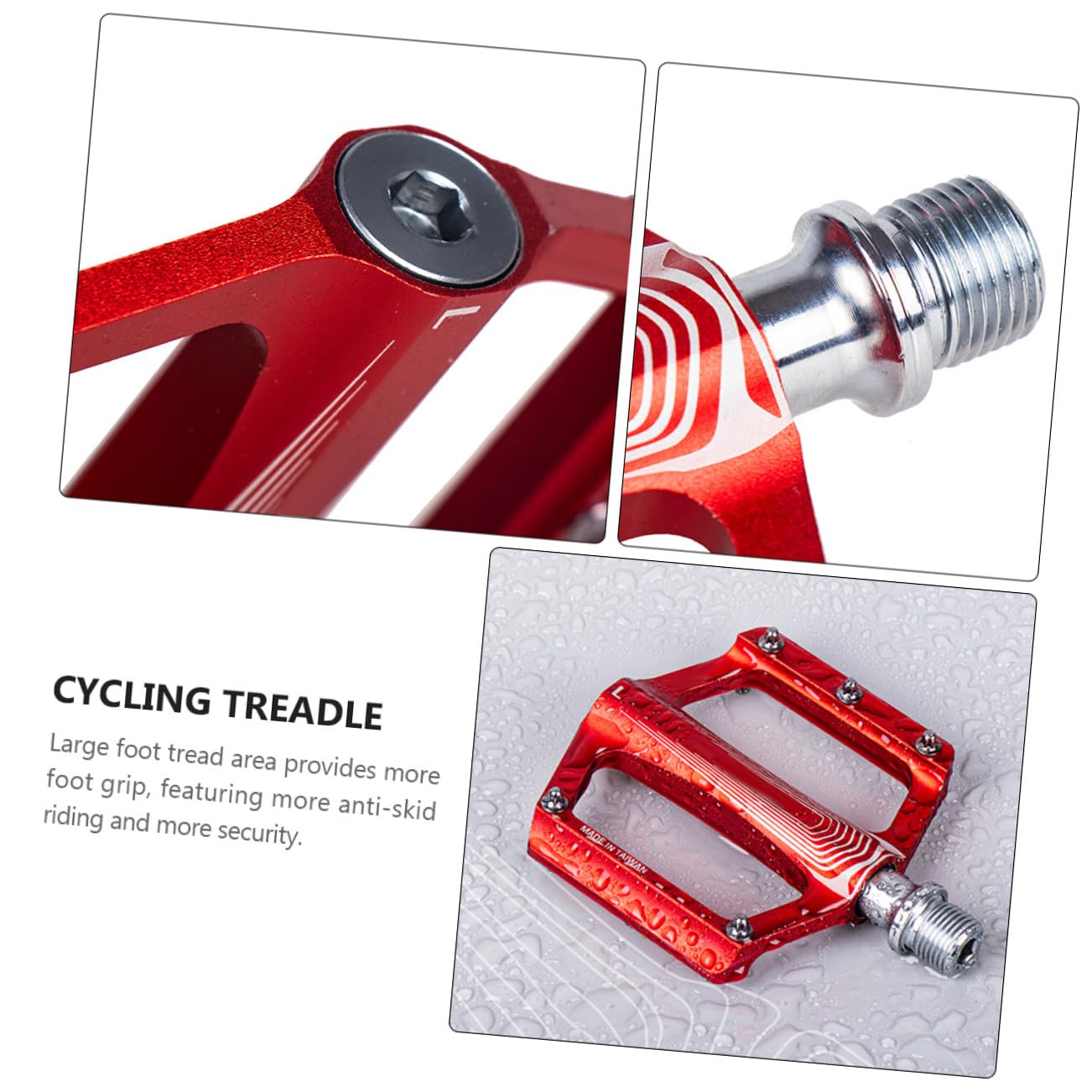 Pedales de Bicicleta 2 Piezas de Aleación de Aluminio CNC