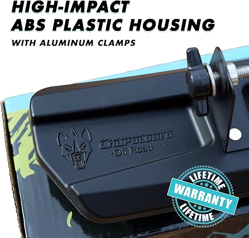 Miniatura 4 de Chupacabra Offroad DELUXE - Espejo utilitario de visión trasera lateral a lado – 1.75 pulgadas RZR 800 900 1000 Turbo – Espejo retrovisor convexo de