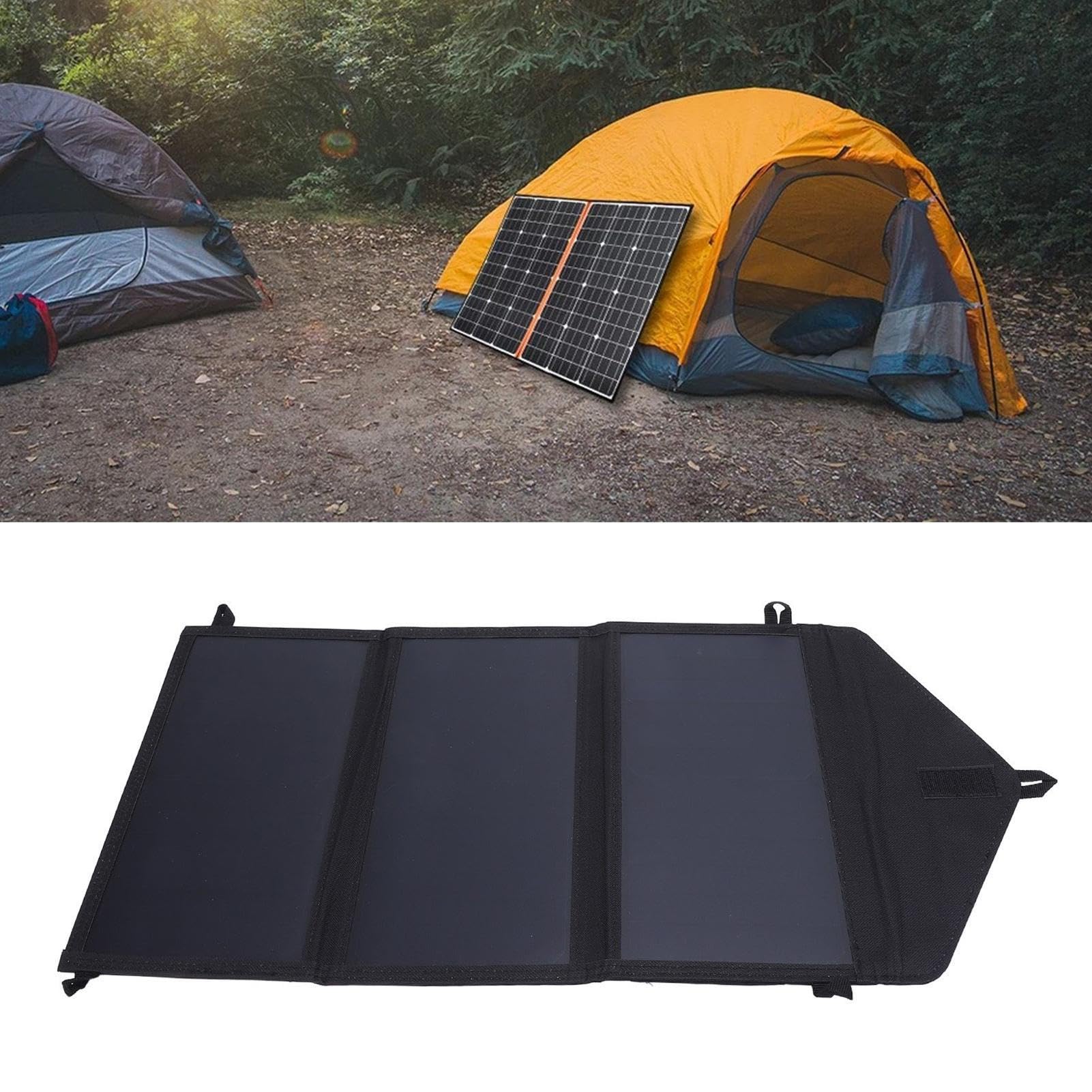 Caricatore solare, pannello solare portatile Kit di caricabatterie