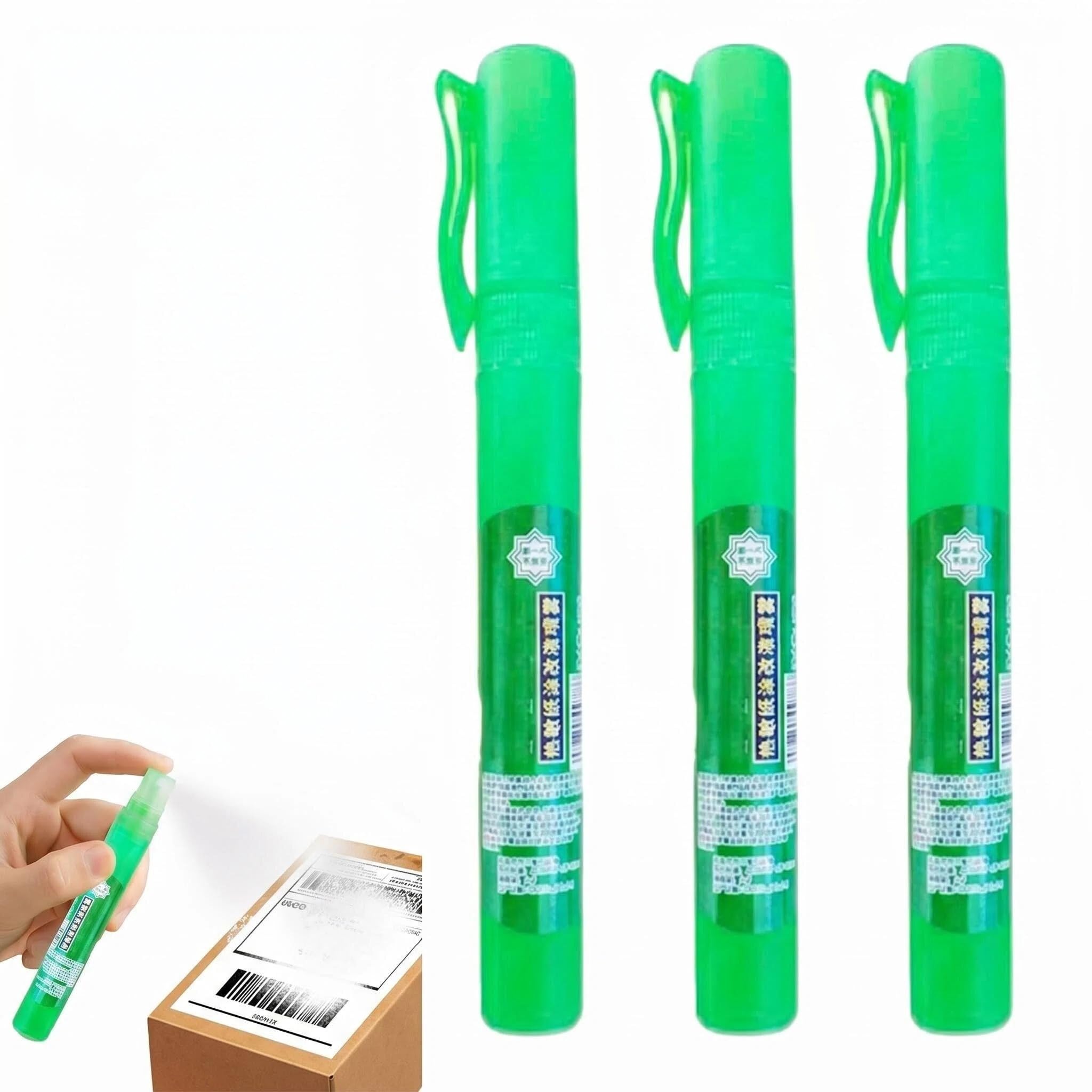 3pcs Thermal Paper Spray, Modification Liquid Spray, ThermalPaper Privacy Eraser, Label Ink Correction Fluid for Delivery Address, Invoices, Receipts