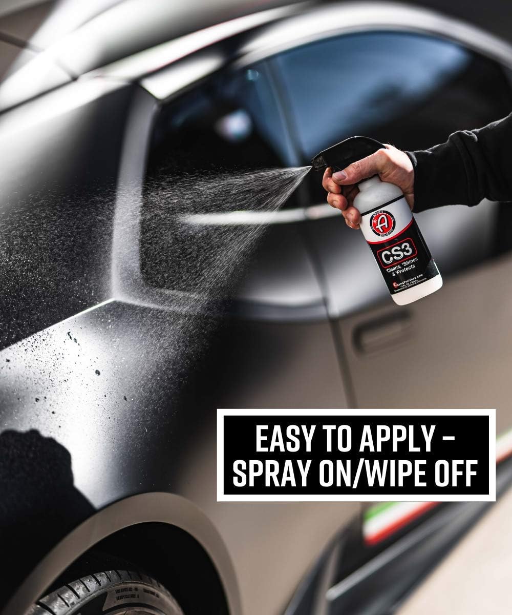 Buy Adam’s CS3 (12oz) Ceramic Spray Coating That Cleans, Shines & Protects Top Coat Car Wash