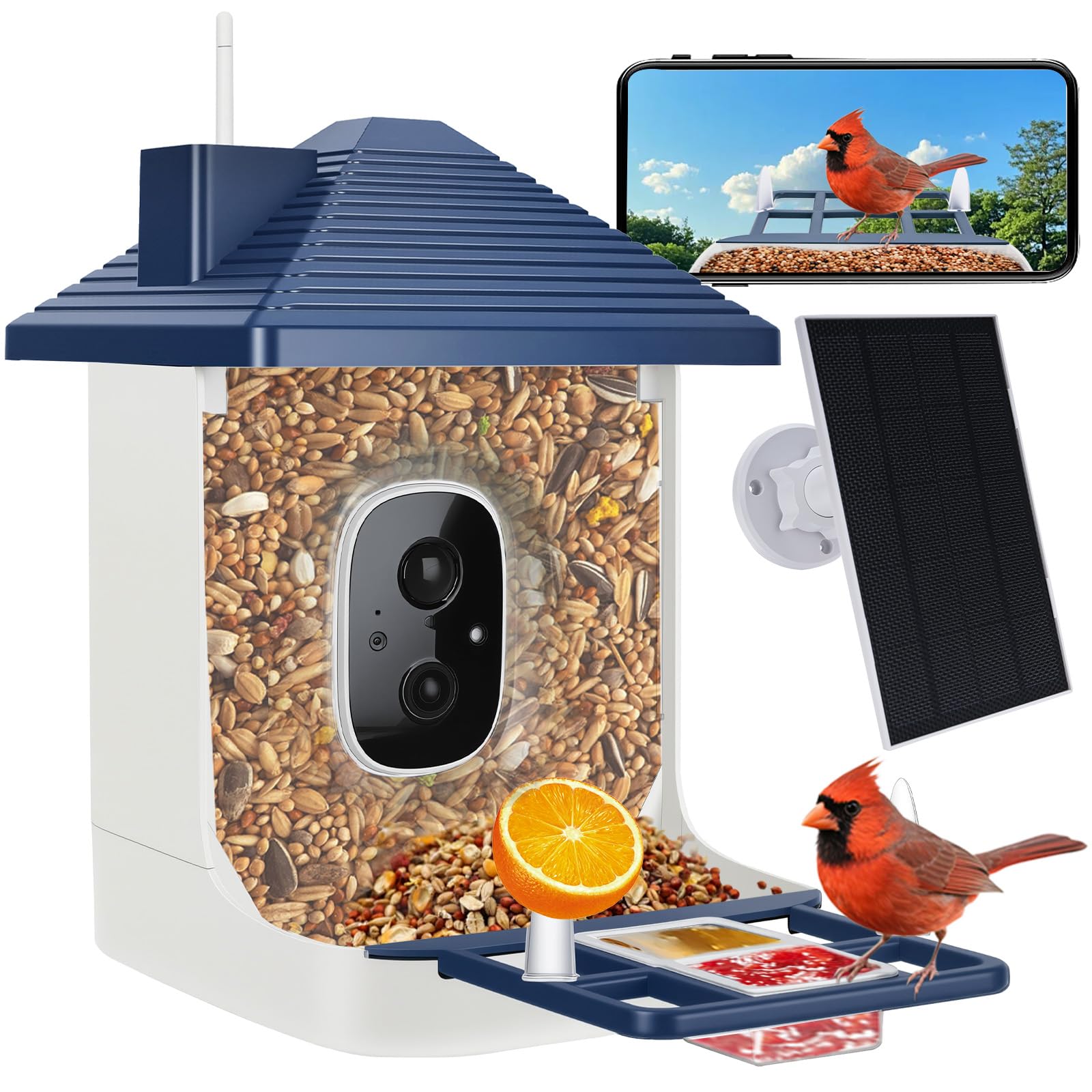 Aprilmin Smart Bird Feeder