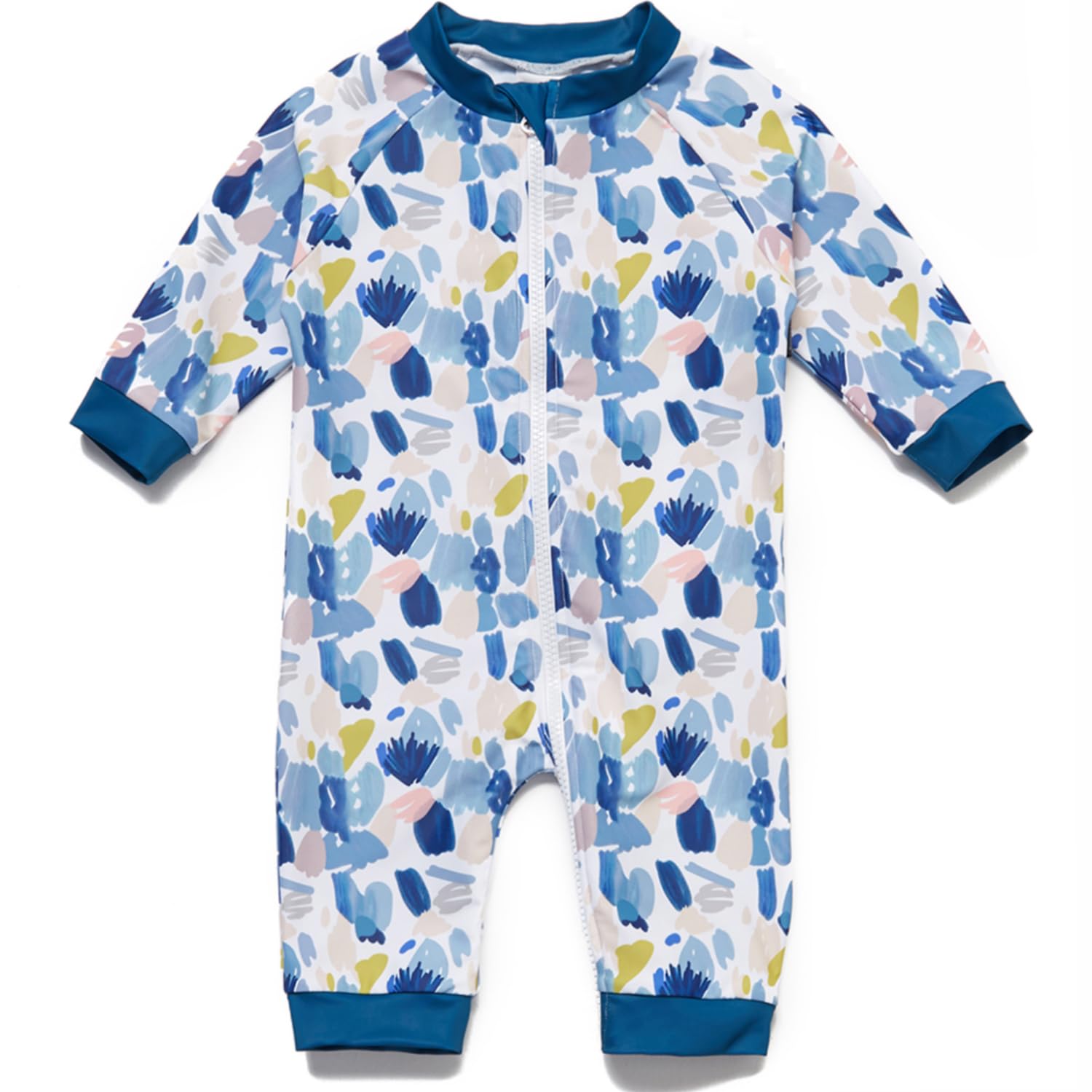 BONVERANO Maillot de Bain bébé UPF 50+ Protection Solaire Fermeture éclair intégrale