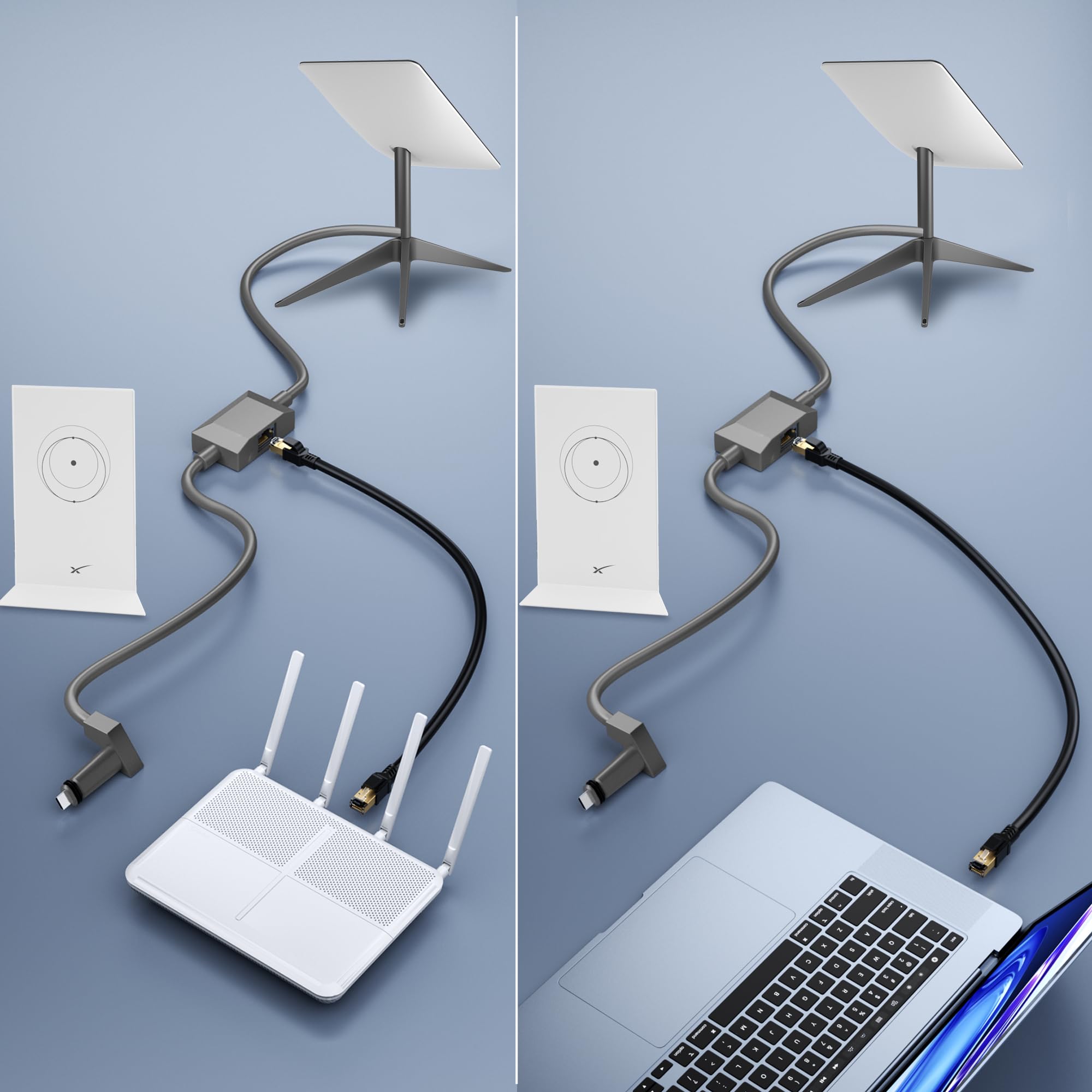 Amazon.com: Dbilida Starlink Gen 2 Cable with Ethernet