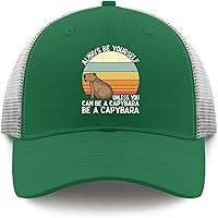 Vista 8 de Sombreros Respect The Capybaras Funny Capibaras Gorra de béisbol para mujer, gorra de béisbol de mezclilla vintage ajustable