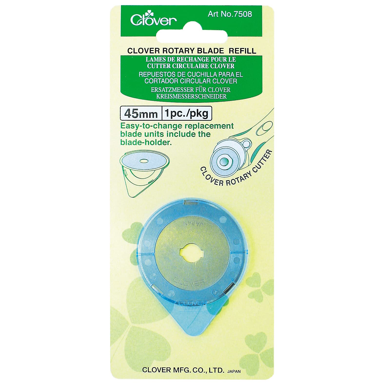 Clover Rotary Cutter Blade (45 mm/1 pc.)