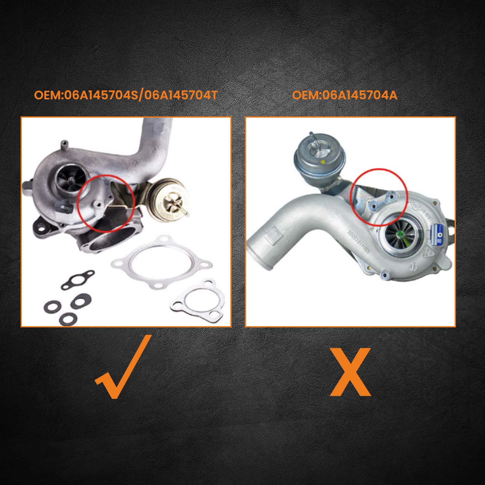 maXpeedingrods K04 K04-001 Turbo Turbocompressore Turbina Tecnologia VSR Auto Turbocharger per Audi A3 A4 Golf GTI Jetta GLI MK4 1.8T per VW per Seat per Skoda 1.8T 53049500001 [EU STOCK] | Turbina Tecnologia VSR Auto Turbocharger per Golf GTI Jetta GLI M