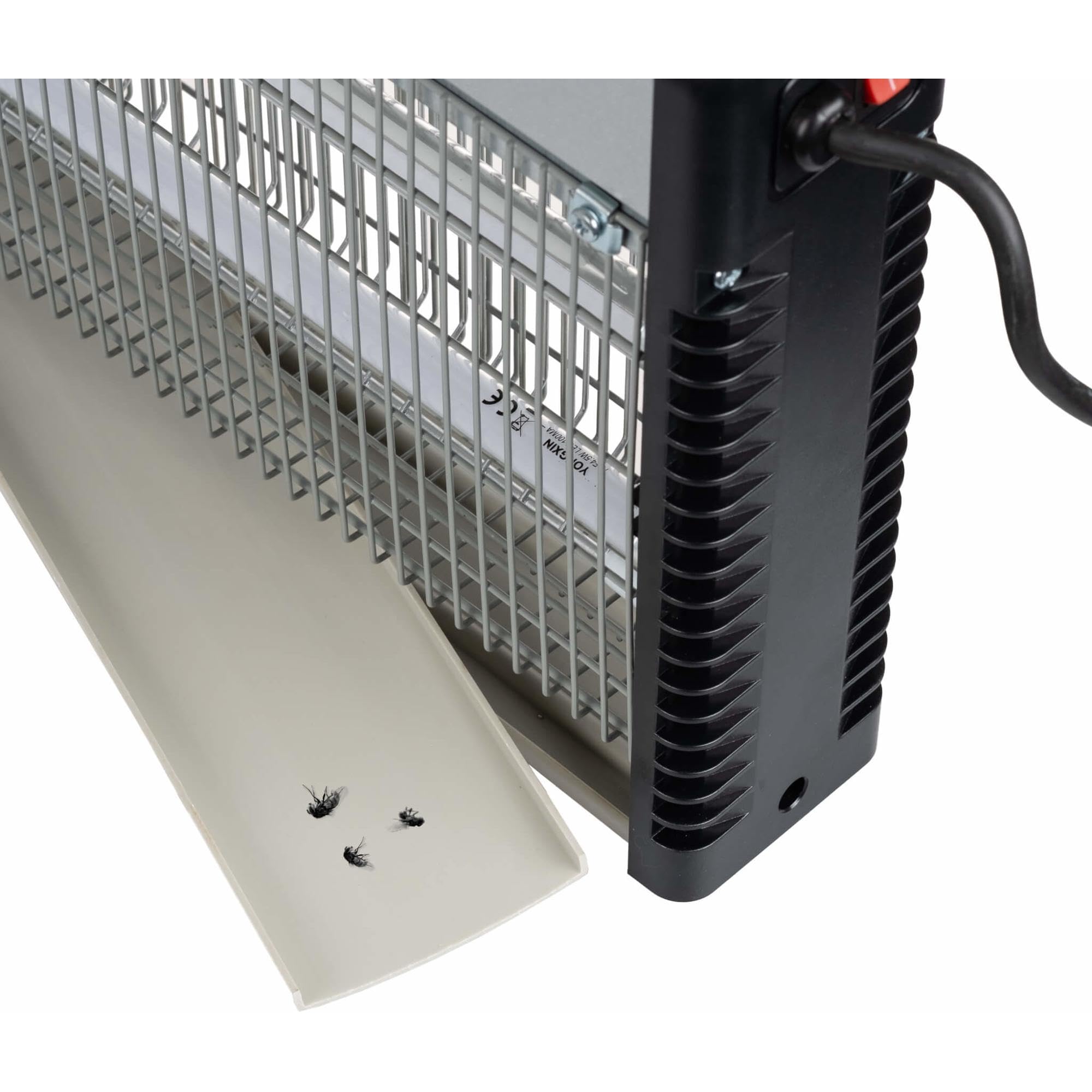 Eurom - Insetticida Fly Away in metallo, 40 LED fino a 200 m²