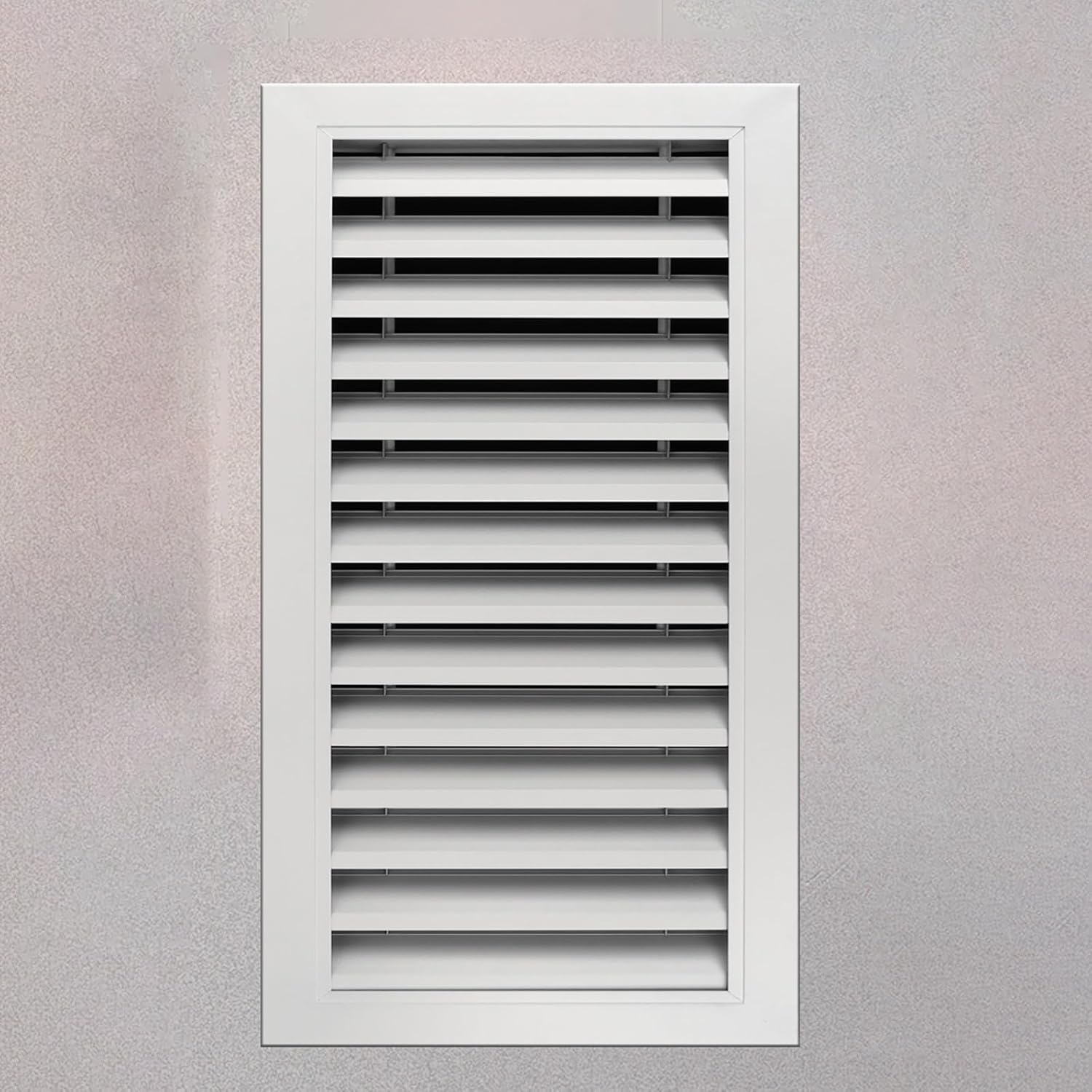 Louvered Access Panel, Ventilation and Inspection Door, Aluminum Construction for Drywall, Concealed Design, Large Wall Hole Cover