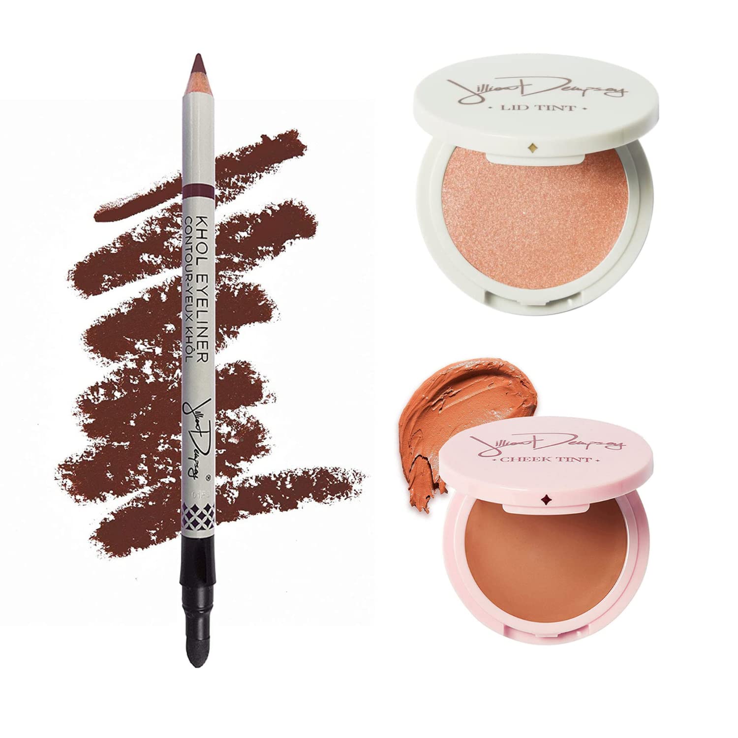 Jillian Dempsey Bronzed Kit Stay Sun-Kissed in Any Season Kh l Eyeliner - Rich Brown Lid Tint -