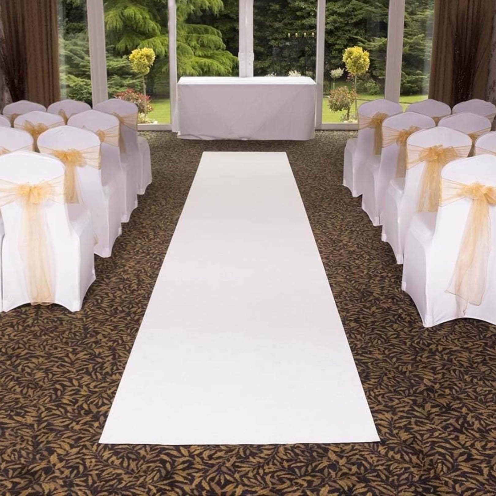 Tappeto Passatoia Corridoio Cerimonia Matrimonio Outdoor Par, Laurea & Compleanno - 1,5 x 20 m, Tappeto Antiscivolo per Eventi Speciali