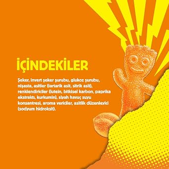 Jelibon Sour Patch Kids Şeftali Aromalı Şekerleme 160g